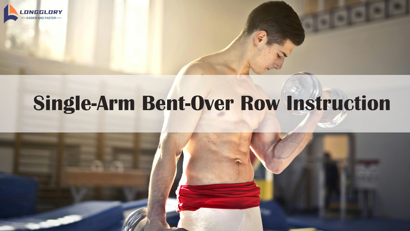 Jednoramenná instrukce Bent-Over Row