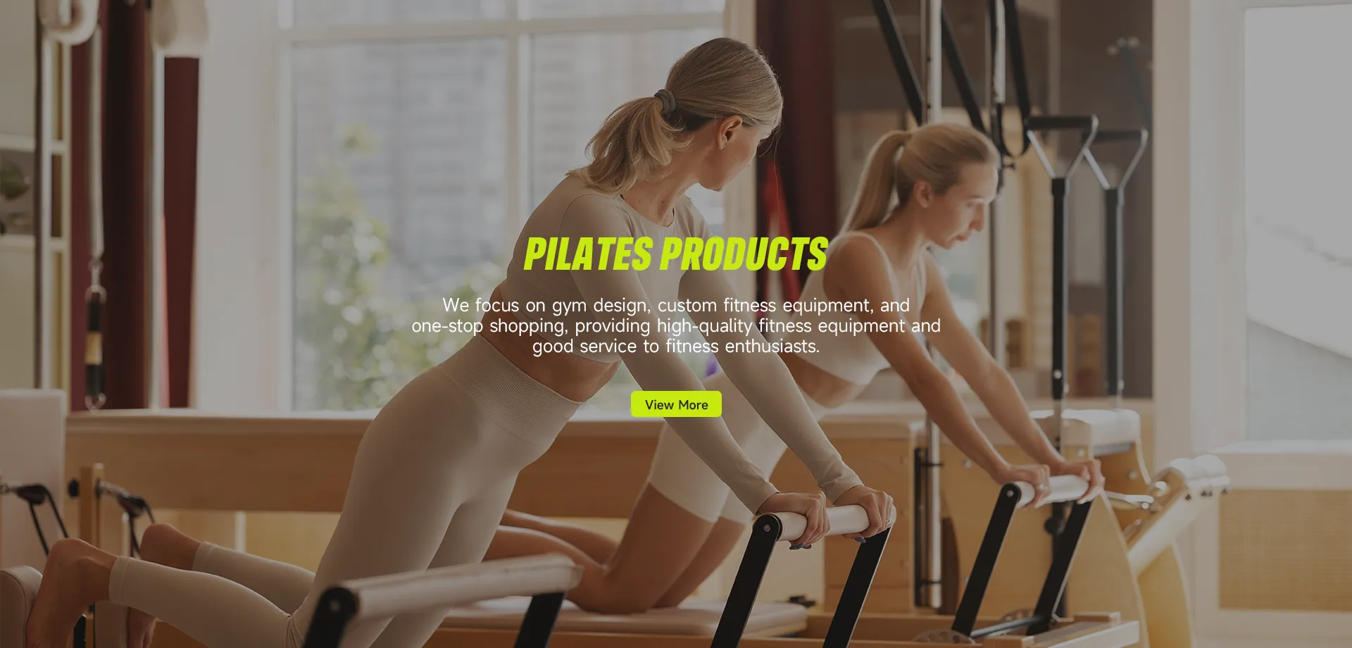 Továrna na vybavení Pilates