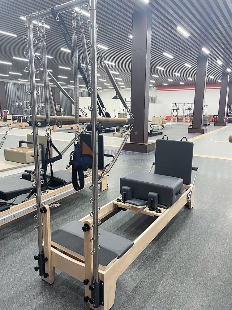 Maple Pilates Reformer Half Tower