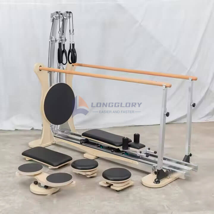 Mavový dřevo hliníkový pilates jumpboard