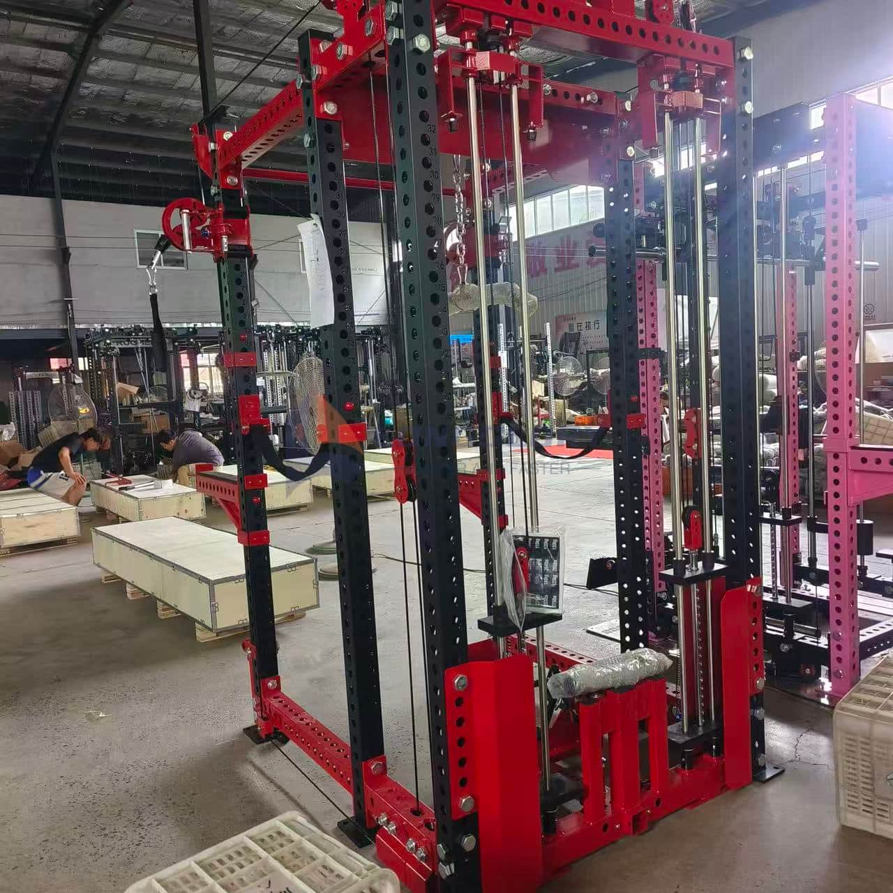 Multifunkční křížení cvičného kabelu