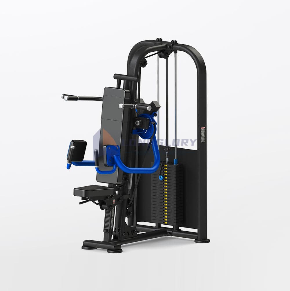 Postranní zdvih v sedadle naložený kolíkem